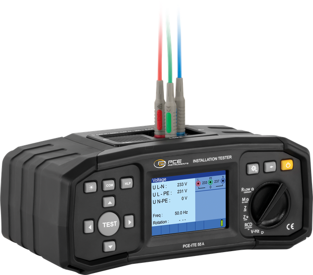 PCE ITE 55A - Installationstester PCE-ITE 55A