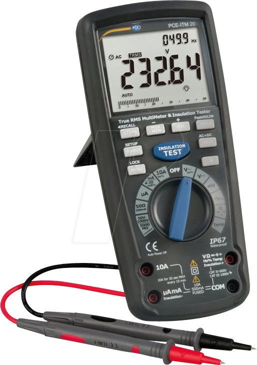 PCE ITM 20 - Digitalmultimeter PCE-ITM 20