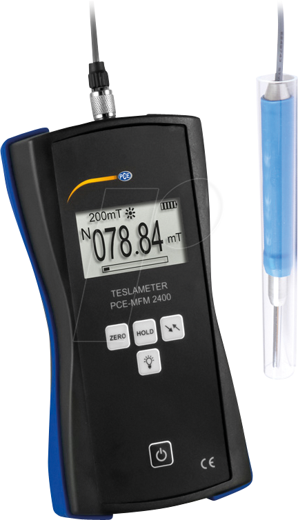 PCE MFM 2400+ - Magnetfeldmesser PCE-MFM 2400+, axialer Sensor