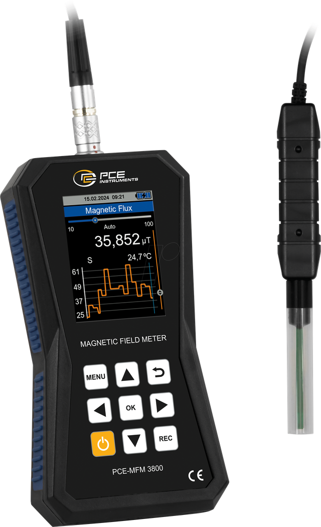 PCE MFM 3800 - Magnetfeldmessgerät PCE-MFM 3800