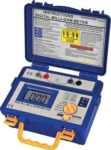 PCE MO 2002 - Milliohmmeter PCE-MO 2002