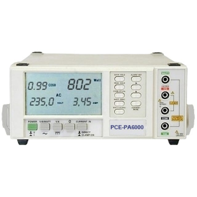 PCE PA6000 - Netzanalysator PCE-PA6000