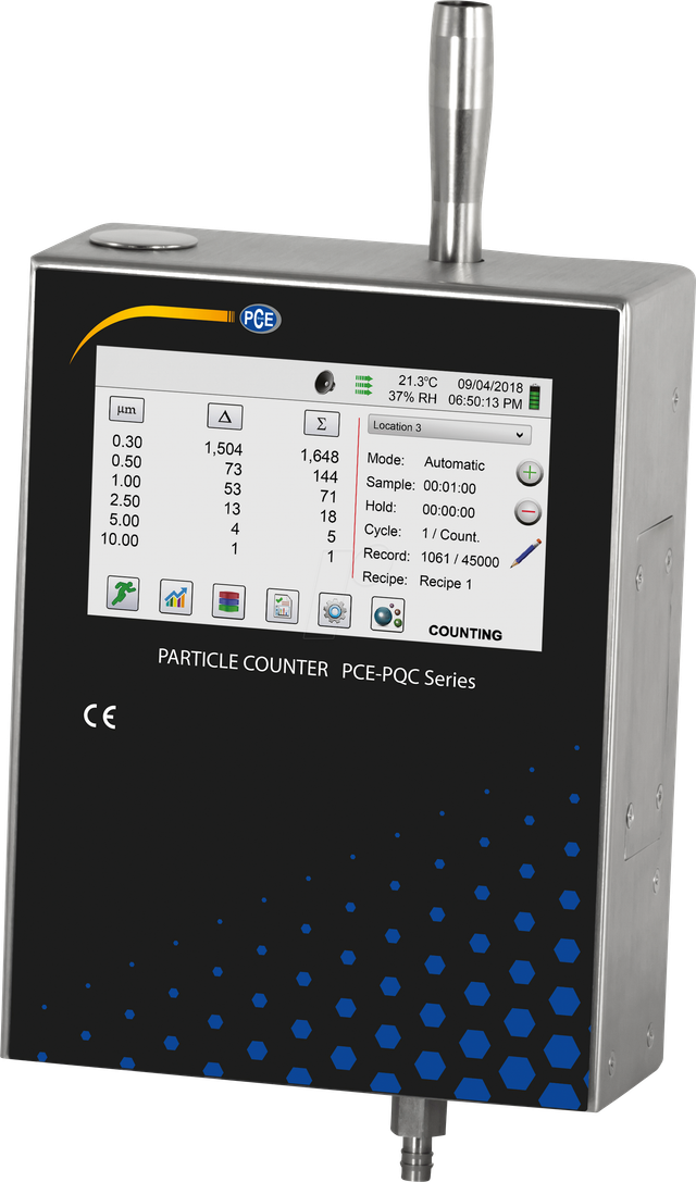 PCE PQC 34EU - Partikelzähler PCE-PQC 34EU