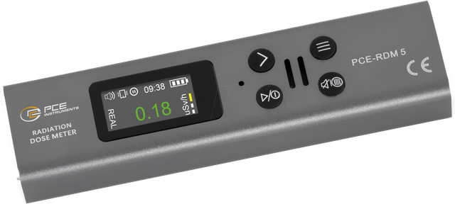 PCE RDM 5 - Strahlen-Dosimeter PCE-RDM 5