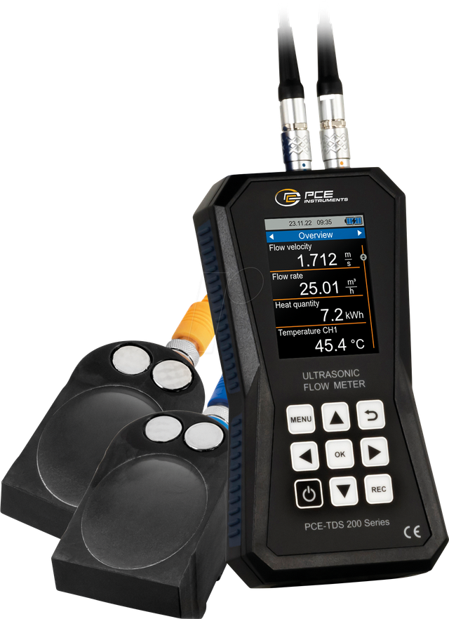 PCE TDS 200 L - Ultraschall-Durchflussmessgerät PCE-TDS 200 L