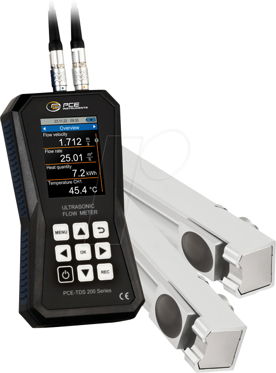 PCE TDS 200 MR - Ultraschall-Durchflussmessgerät PCE-TDS 200 MR