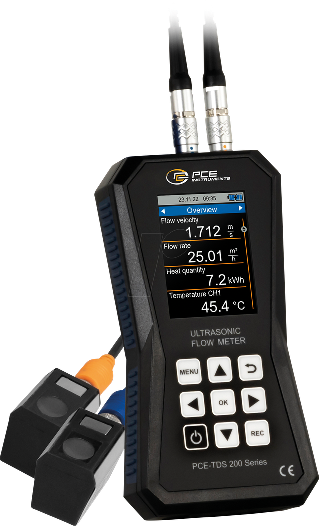 PCE TDS 200 S - Ultraschall-Durchflussmessgerät PCE-TDS 200 S