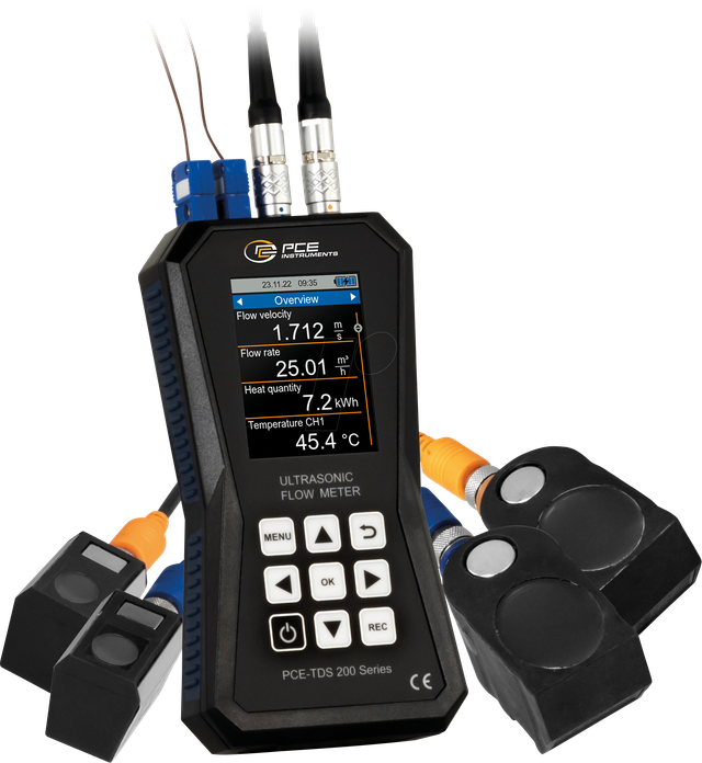 PCE TDS 200 SM - Ultraschall-Durchflussmessgerät PCE-TDS 200 SM