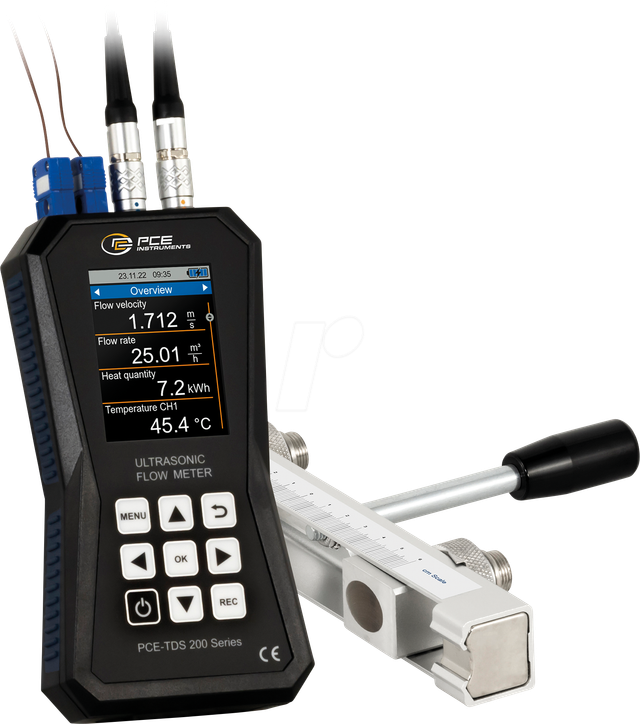 PCE TDS 200 SR - Ultraschall-Durchflussmessgerät PCE-TDS 200 SR