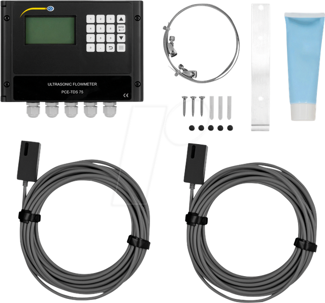 PCE TDS 75 - Ultraschall-Durchflussmesser PCE-TDS 75