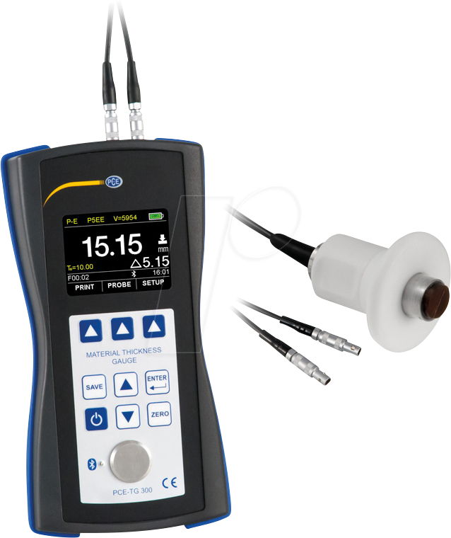PCE TG 300-HT5 - Ultraschall Materialdickenmessgerät PCE-TG 300-HT5