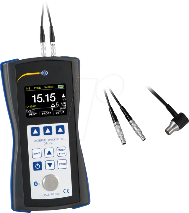 PCE TG 300-NO7 - Ultraschall Echo Materialdickenmessgerät PCE-TG 300-NO7
