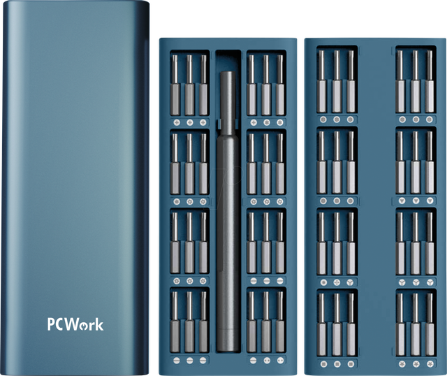PCW 08 B - Präzisionswerkzeugsatz mit 48 Bits