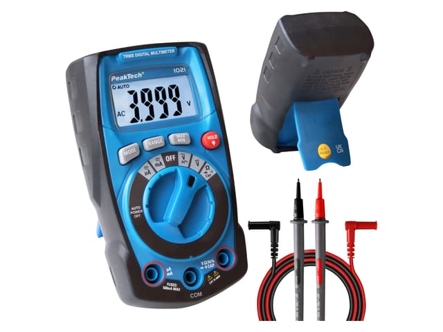 PEAKTECH 1021 - Multimeter, digital, 4000 Counts, TrueRms
