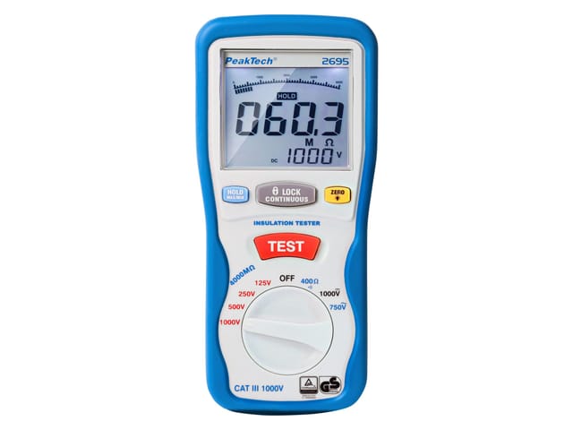 PEAKTECH 2695-2 - Isolationsmessgerät, Digital-Multimeter