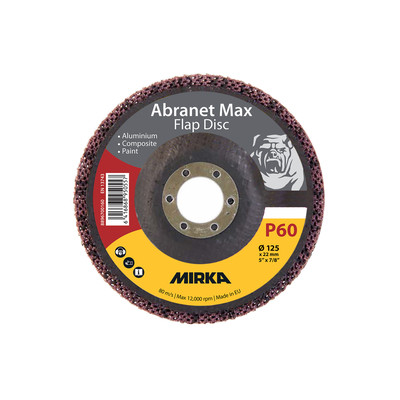 Abranet Max Flap disc T29 125mm ALOX 60