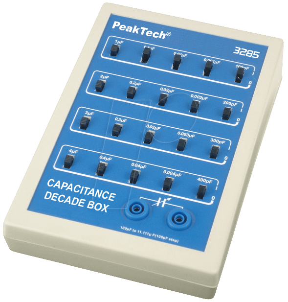 PEAKTECH 3285 - Kapazitätsdekade, 5-fach