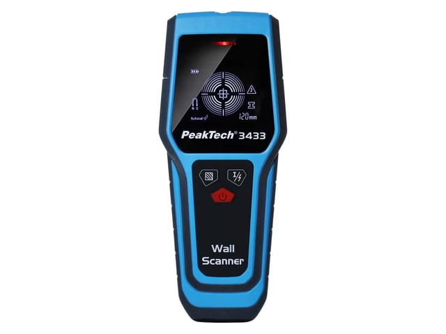 PEAKTECH 3433 - Ortungsgerät für Metall, Holz und Spannungsleiter