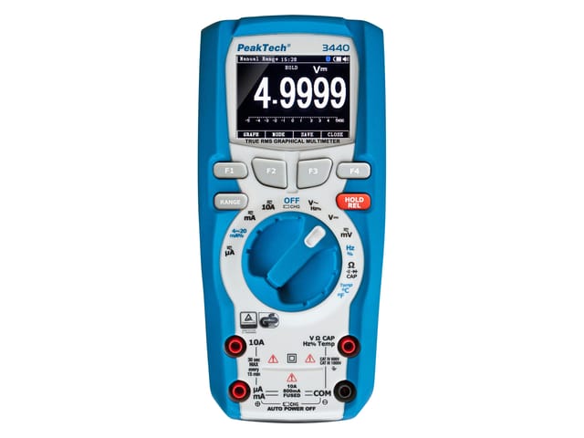 PEAKTECH 3440 - Multimeter, digital, 49999 Counts, grafisch