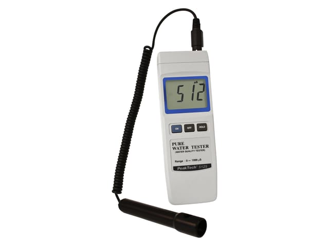 PEAKTECH 5125 - Leitfähigkeitsmessgerät, 0 bis 1999 µS