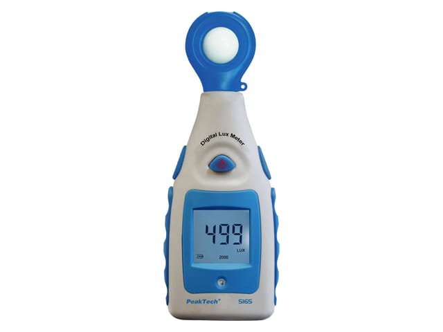 PEAKTECH 5165 - Digital-Luxmessgerät, 0 bis 200000 Lux