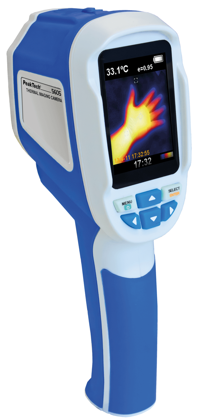PEAKTECH 5605 - Wärmebildkamera, -20 °C ... +300 °C, ±2%