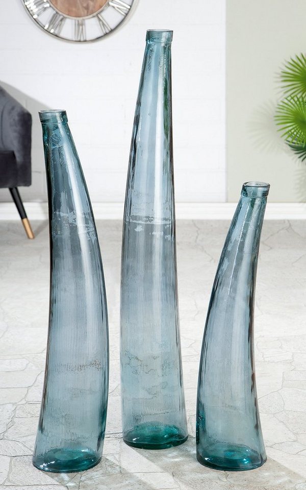 GILDE Bodenvase Corno (1 St), aus Glas, Höhe ca. 80 cm