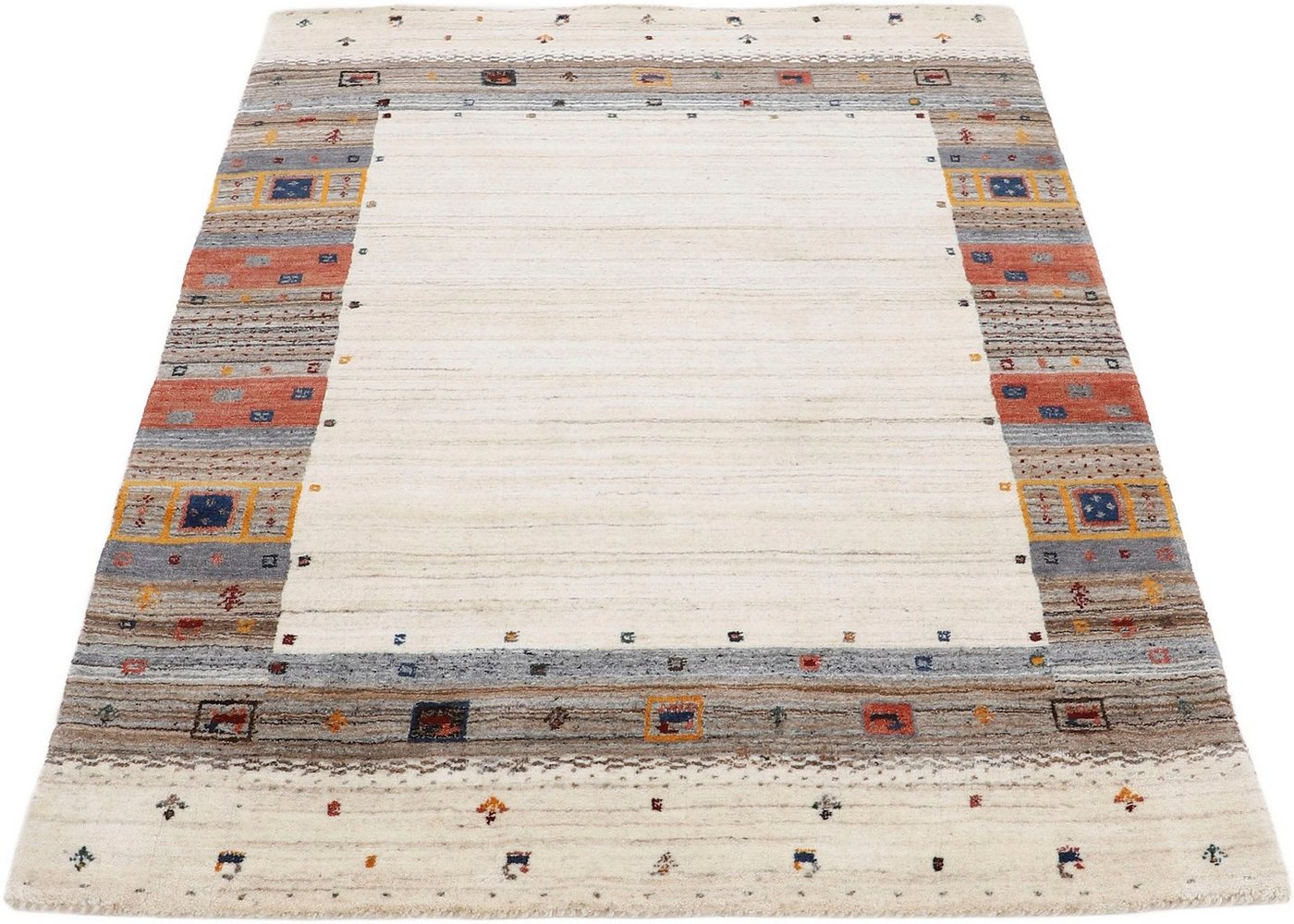 carpetfine Wollteppich Gabbeh Vida, rechteckig, Höhe: 15 mm, reine Wolle, weicher Flor, auch als Läufer erhältlich Bild 5