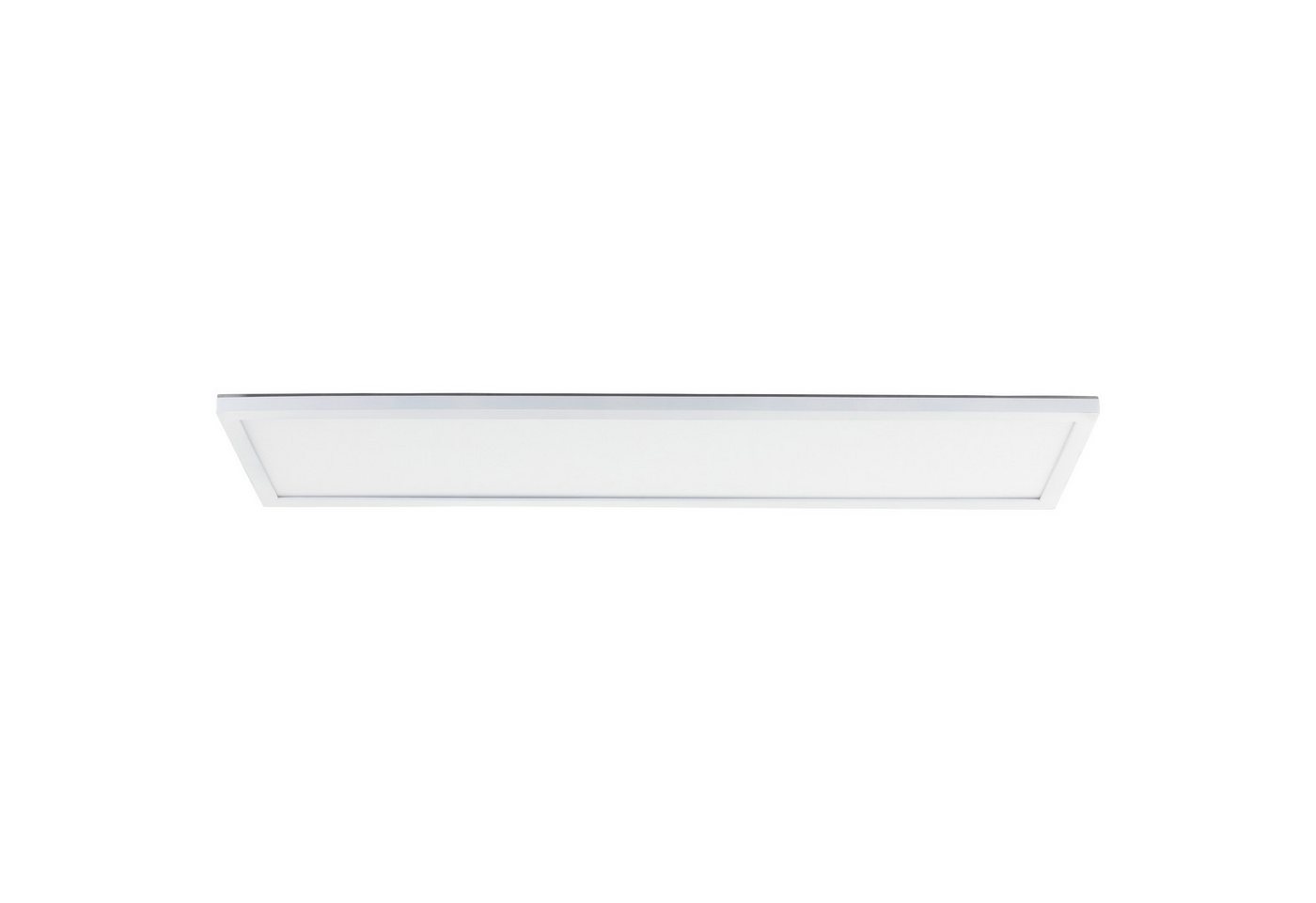 Brilliant LED Panel Lumaro, CCT - über Fernbedienung, Dimmfunktion, Nachtlichtfunktion, Timerfunktion, LED fest integriert, warmweiß - kaltweiß, LED Paneel, 96x25 cm, 3000 lm, 3000-6500 K, dimmbar, CCT, weiß