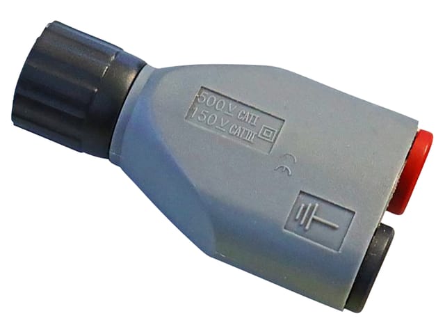 PEAKTECH 7055 - BNC Adapter, 4 mm , Buchse