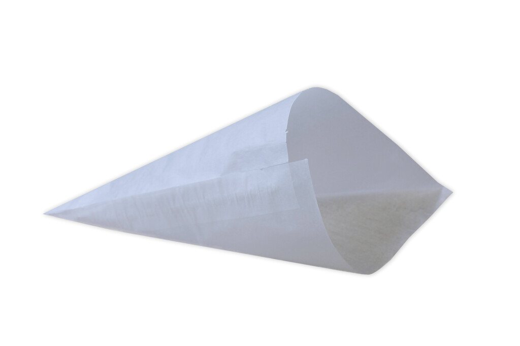 Poller GmbH Vogtland Papierspitztüten Spitztüten aus Pergament, ungefädelt, versch. Größen und Mengen, 19 cm