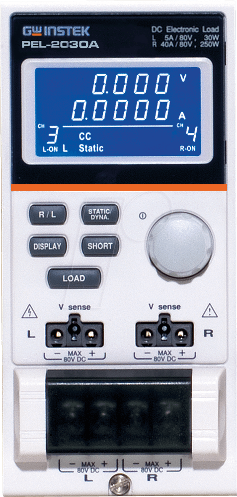 PEL-2030A - Elektronische Last, PEL-Modul, 250 W + 30 W, 2 Kanäle