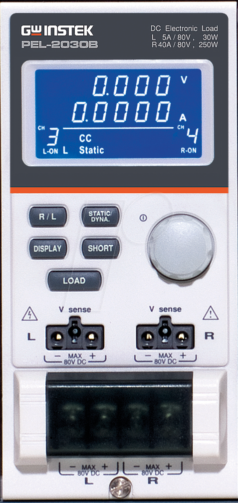 PEL-2030B - Elektronische Last, PEL-Modul, 30 W / 5 A, 250 W / 40 A