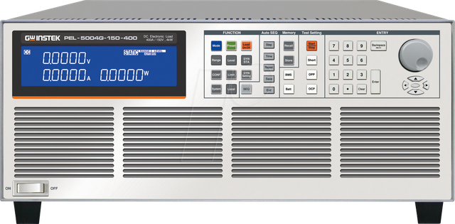 PEL-5004G-15-400 - Elektronische Last 4000 W, 400 A, 150 V, GPIB, RS232, USB, LAN