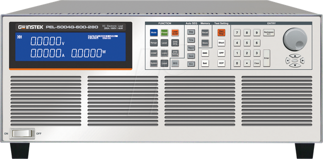 PEL-5004G-60-280 - Elektronische Last 4000 W, 280 A, 600 V, GPIB, RS232, USB, LAN