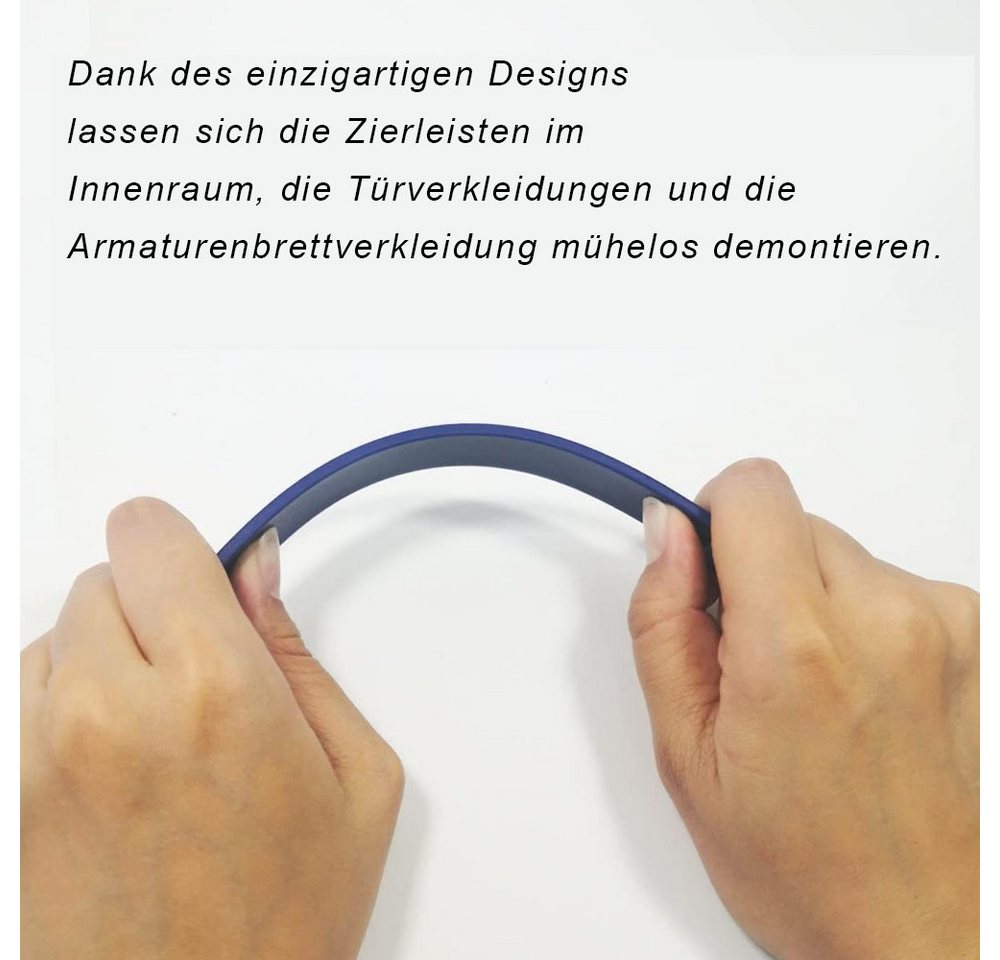 AFKSMILE Demontagewerkzeug 12tlg Demontage Werkzeug Auto Verkleidung, Allzweck, TüRverkleidungs - LöSehebel Clipheber Werkzeuge Set Bild 4