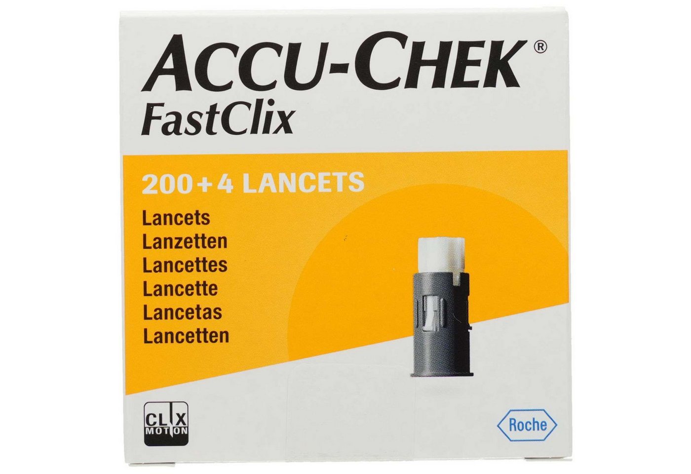 Roche Blutzucker-Teststreifen ACCU-CHEK FastClix Lanzetten 200 St Bild 2