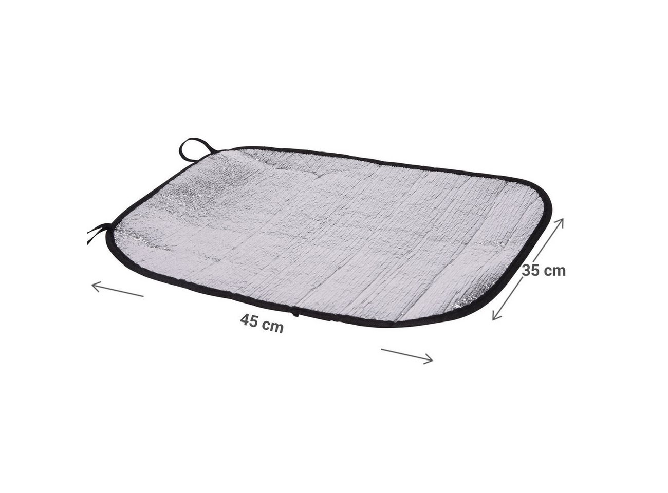ProWorld Sitzkissen Alu Thermo-Sitzkissen 35x44 cm, Faltbar & Wasserdicht Sitzmatte, mit elastischen Gummibändern/platzsparend-faltbar/1,2 mm Bild 4