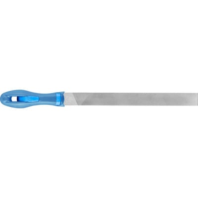 PFERD 11210257 - Werkstattfeile mit Heft, Flachstumpf, 250mm, Hieb 2