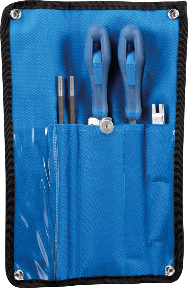 PFERD 11099155 - Kettensägenschärf-Set 5,5 mm 5/32'' in Rolltasche