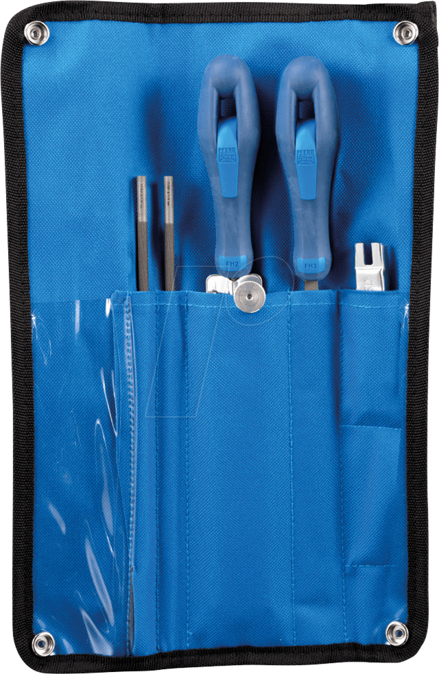 PFERD 11099151 - Kettensägenschärf-Set 5,16 mm 13/64'' in Rolltasche