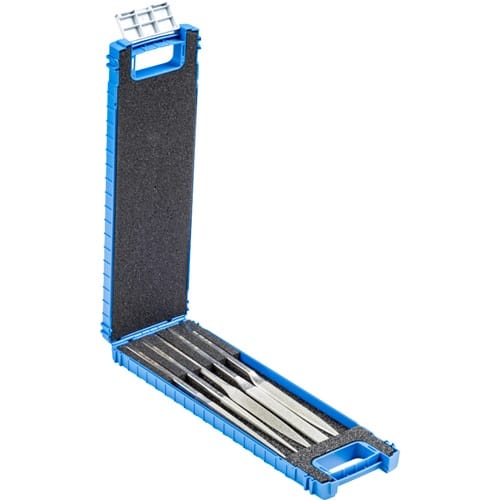 PFERD 15826272 - Diamant-Handyfeilen-Set 5-tlg, 215 mm, D126 (mittel), ohne Heft