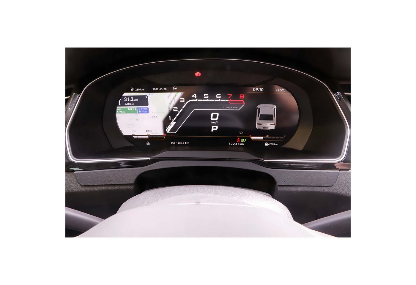 TAFFIO Tachometer Für VW Passat B8 CC Digital Tacho Vitual Cockpit CarPlay AndroidAuto Bild 2