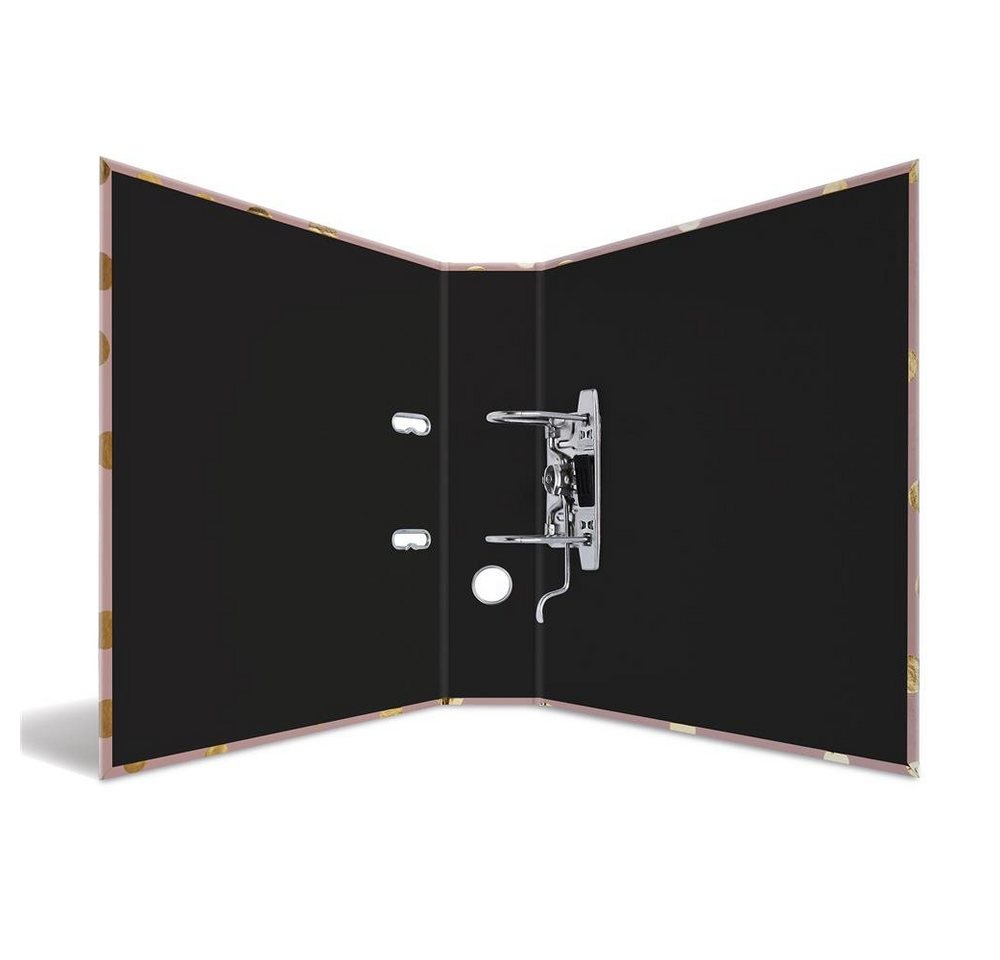 HERMA Aktenordner DIN A4 Dots Rosa Gold Bild 5
