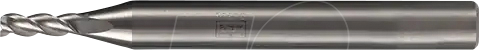 PFERD 23000410 - VHM-Fräser, 3 Schneiden, 2xDC Fase 0,05mm 45°, Ø 3 mm, Schaft