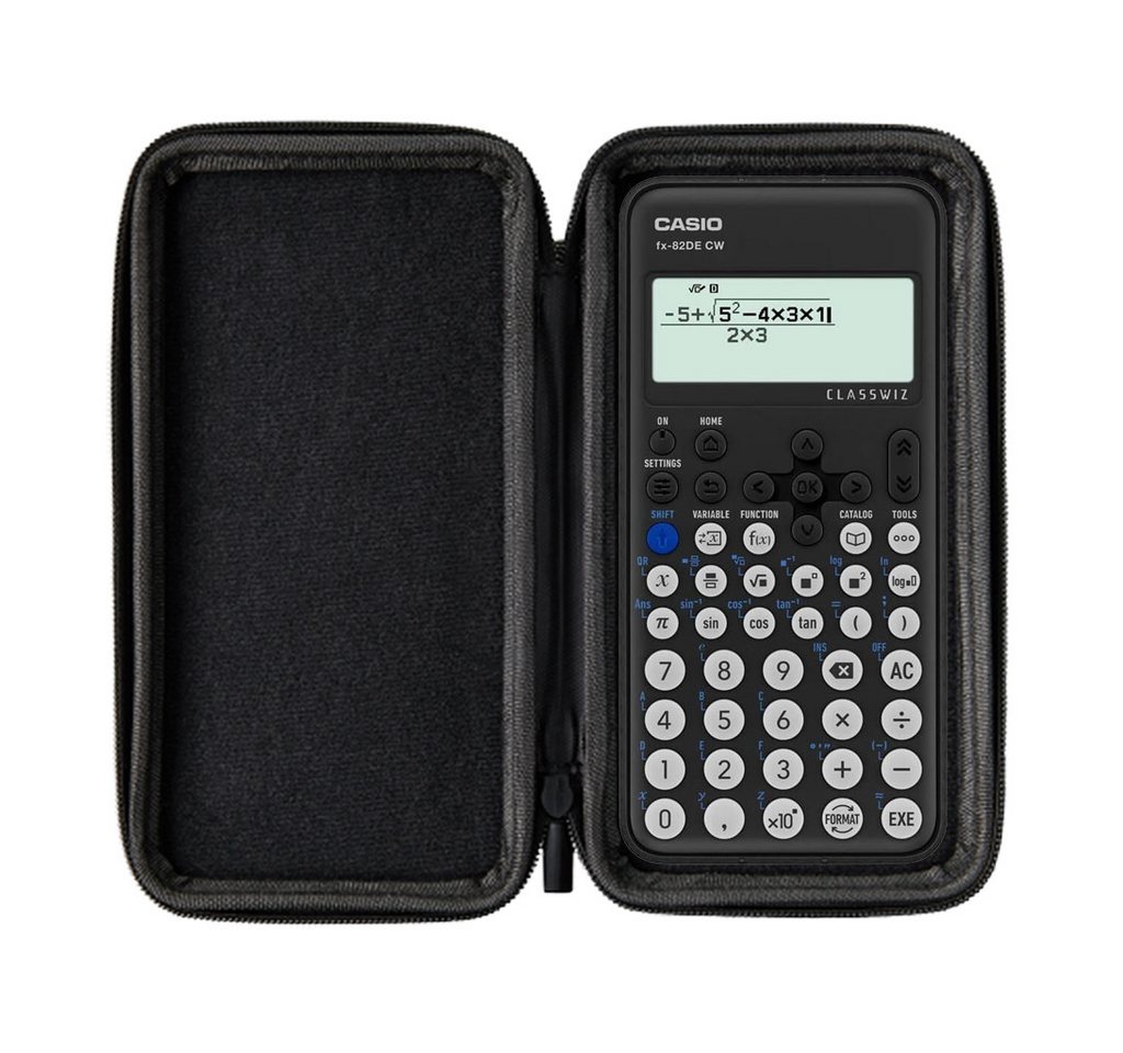CASIO Taschenrechner fx-82DE CW inkl. Schutztasche Blau & Fachbuch (96 Seiten, DIN A5) Bild 5