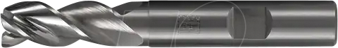 PFERD 23000427 - VHM-Fräser, 3 Schneiden, 2xDC Fase 0,35mm 45°, Ø 20 mm, Schaft H