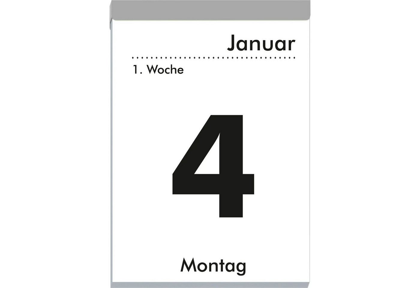 Wandkalender Tagesabreißkalender XXL 2027 Bild 2