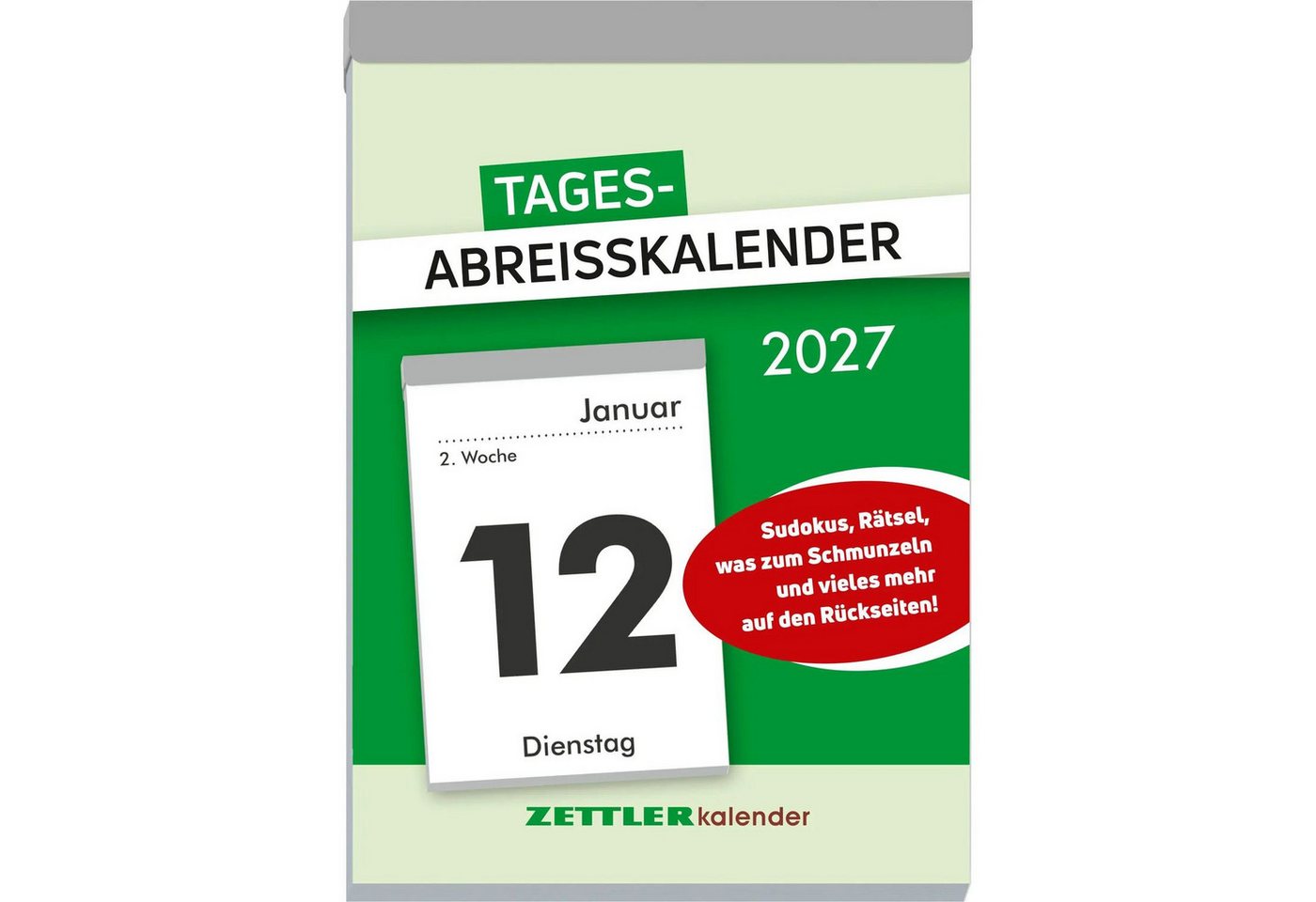 Wandkalender Tagesabreißkalender XXL 2027 Bild 3