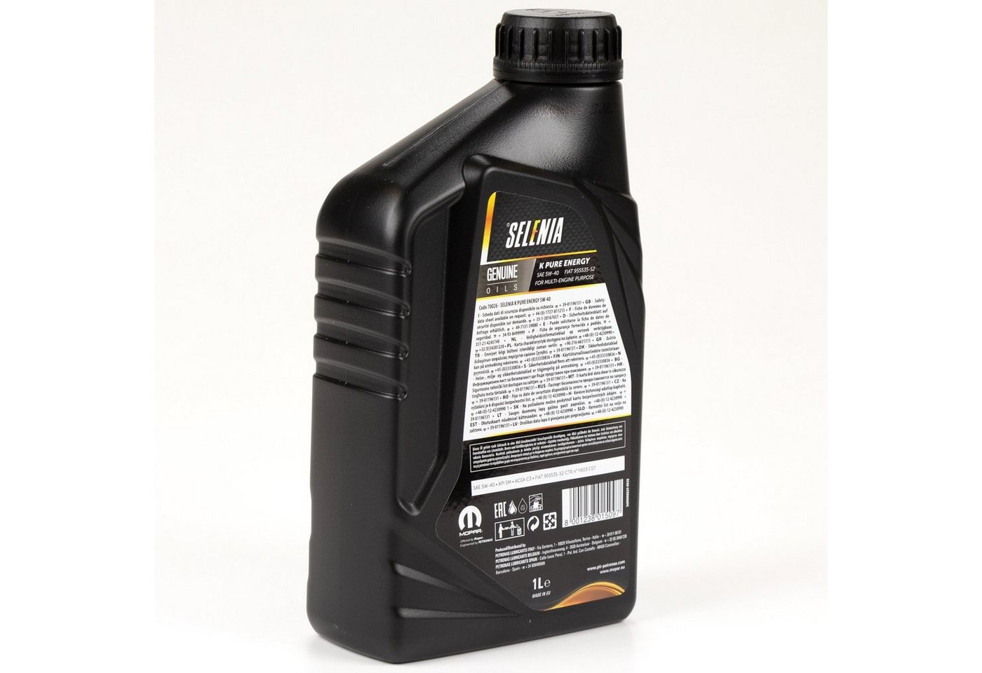 Petronas Motoröl Petronas Selenia Pure Energy 5W40 1L 1 Liter, (1-tlg), MultiAir-Technologie
